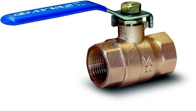 VALVOLE/ VALVES VALVOLE A SFERA /BALL VALVES u SK-120 VALVOLA A SFERA PER ACQUA / BRASS VALVE FOR WATER Corpo: Ottone Ms58 Sfera: Ottone nichelato Guarnizione: PTFE Leva: Acciaio al carbonio St 37