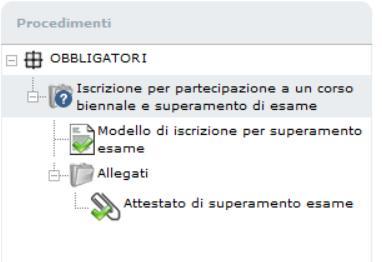 Per inviare l istanza l utente dovrà procedere alla