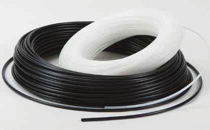 POLIETILENE ALTA DENSITÁ Tubo lineare flessibile per uso pneumatico HIGH DENSITY POLYETHYLENE Linear flexible hose for pneumatic use CARATTERISTICHE Polietilene alta densità di origine chimica.