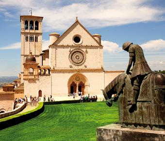 UMBRIA CUORE MISTICO D ITALIA Pompei e Caserta Santa Maria degli Angeli Assisi e Perugia Citta di Castello Gubbio Cascia - Roccaporena - Spoleto Cascata delle Marmore Montecassino 18 18 AGOSTO: SEDE