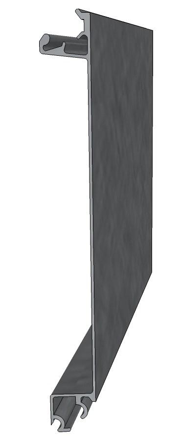 Profili in alluminio serie TR1 Sezione VT1304 kg/mt.2,298) Profilo all.ox.