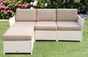 96483 base centrale 90x72x73H cm cod. 96485 poltroncina 108x90x73H cm cod.