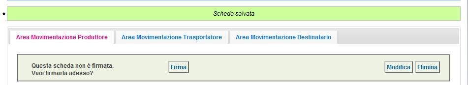 Indicare l impianto di destinazione selezionandolo tra i recenti mediante il menù a tendina oppure mediante il tasto Aggiungi da ricerca in anagrafica SISTRI ; Menù a