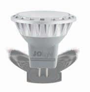 Lampade a Led Spot#[JO540/21/1] MR16 5W G5,3 120 12V 40W 4 led - 10-30Vdc - 8-15Vac - GU5,3-5W - 120