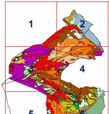 Studi geologici - tecnici Carta delle fratturazioni al suolo,