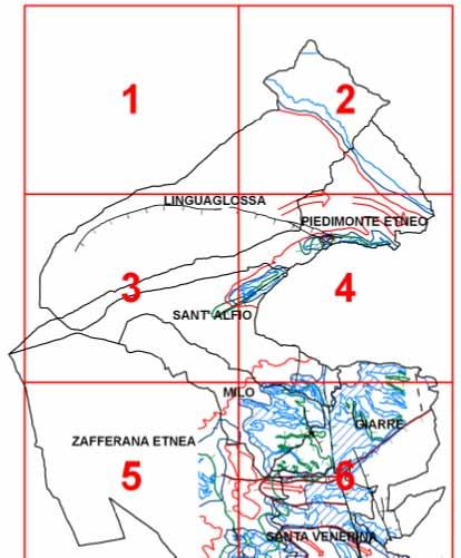 Studi geologici - tecnici Carta delle fratturazioni al suolo, dei sondaggi e dei dissesti