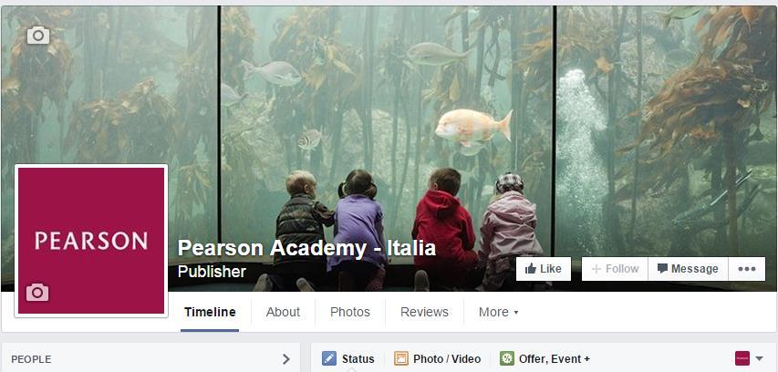 Pearson Academy su Facebook Se avete