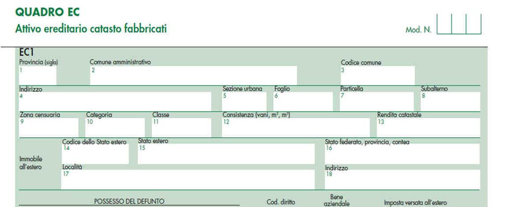 VOLTURA DA SUCCESSIONE TELEMATICA Sia nel