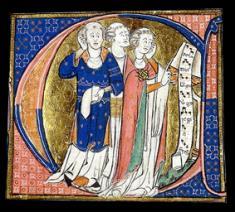 celebri Carmina burana del XIII secolo Giullari, menestrelli