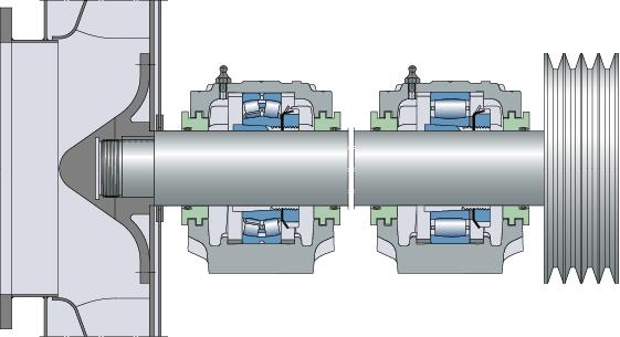 Ventilatori (per fumi caldi e di processo) Schema