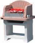 Misura 84x58x103 h cm Peso 180 kg 99, 90 923578 Barbecue in muratura Rio Crystal.