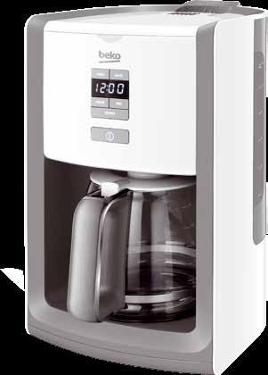 34 Macchine caffè CFD 6151 W Macchina caffè americano Potenza 1000 watt Selettore di aroma Spegnimento automatico Partenza programmabile fino a 24h Orologio digitale LCD Capacità: 12 tazze Caraffa in