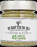 40 CREMA DI CARCIOFI Ottima per preparare tartine e da servire con l'aperitivo. Eccellente condimento per risotti, paste, verdure o patate bollite. Adatta ad accompagnare arrosti ed ottime bruschette.