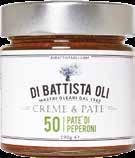 Ottimo come aperitivo, per impreziosire sughi o secondi piatti a base di carne o di pesce. INGREDIENTI: olive nere peranzana, olio extravergine di oliva, aglio, sale.