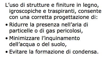 SALUBRITA E COMFORT Il confort abitativo percepito all interno di