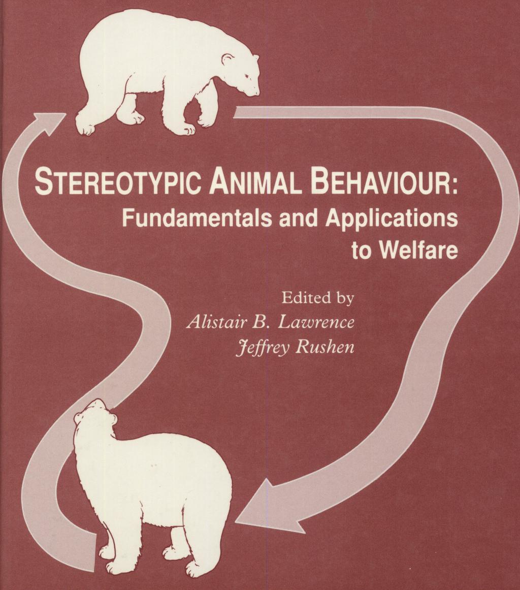 Stereotipie Comportamenti relativamente invariati e ripetitivi, apparentemente privi di funzione nel contesto in cui vengono espressi (Mason, 1991) Le stereotipie rappresentare un possono chiaro