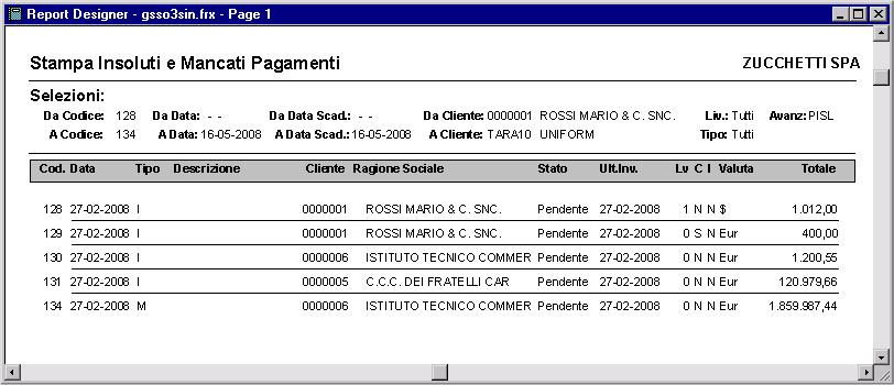 MODULO SOLLECITI ADHOC WINDOWS Fig.