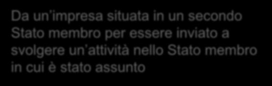 un secondo Stato membro per essere inviato a