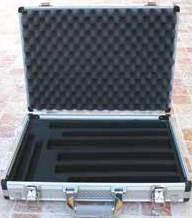 4997 Empty aluminum-pvc case for item 4997 cm. 6 x cm.