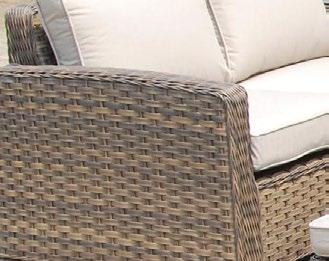 polyrattan con spessore da 18 mm piatto e