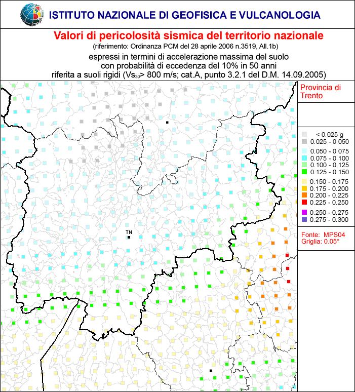 Ospedale Ala Abitazione privata Tione Comune di Ala - Zona sismica 3 Comune di Tione - Zona sismica 3 edificio Classe 2 edificio Classe 1 D.M. 14.09.05 - CAP. 3.2 - par. 3.2.2.3 D.M. 14.09.05 - CAP. 3.2 - par. 3.2.2.3 a g = 0.