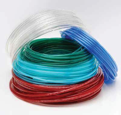 ELASTOLLAN 1198 ANTI U.V. Tubo lineare flessibile UV-resistant linear flexible hose Il Poliuretano serie 1198 può essere impiegato in una gaa di temperature da -40 C a +60 C.