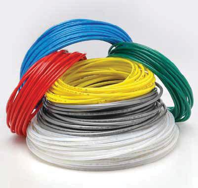 ELASTOLLAN C 98 Tubo lineare flessibile Linear flexible hose Il Poliuretano serie C può essere impiegato in una gaa di temperature da -40 C a +60 C.