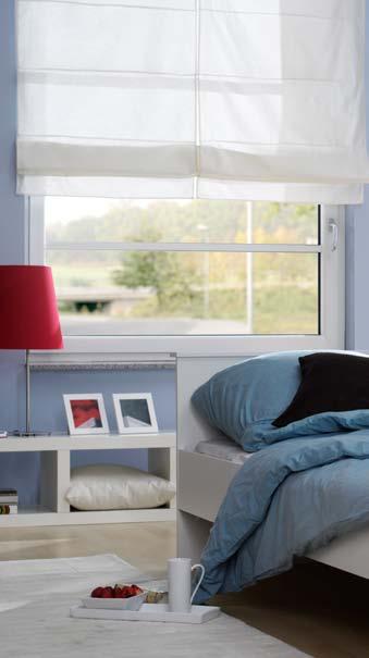 Le finestre in PVC grazie ai loro profili multicamera, sono una protezione efficace contro il rumore eccessivo.