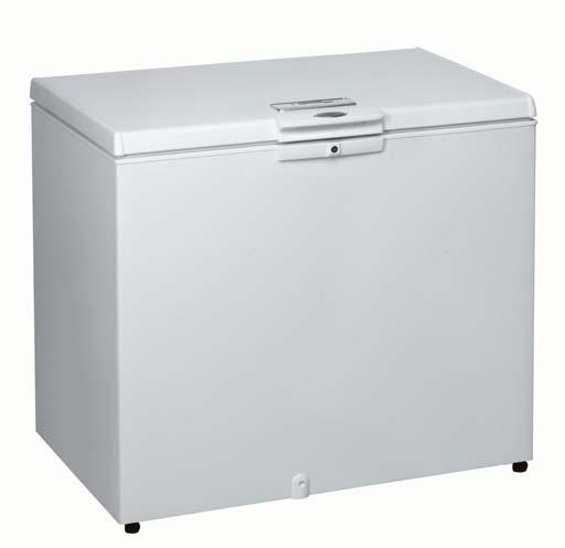 CONGELATORI AFG6352 E-AP Dimensioni (AxLxP) cm: 88,5X112X66 Superisolato Pannello comandi elettronico sulla porta Capacità lorda totale: 230 lt Volume utile alimenti congelati: 225 lt Capacità di