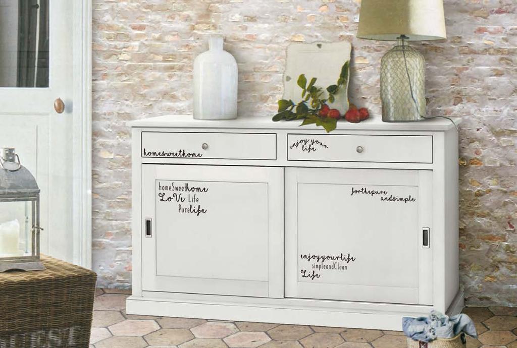 4078 Credenza porte scorrevoli