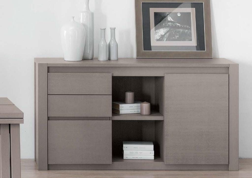 4054 Credenza 2 porte 3 cassetti L