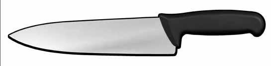 1 LINEA SUPRA COLTELLERIA PROFESSIONALE PROFESSIONAL KNIVES Coltello Santoku, lama alveolata Santoku knife, fluted edge Couteau Santoku, lame alvéolée