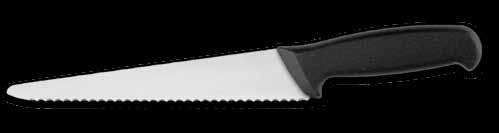 5362.026 lama cm 26 = 10¼ *non in scala Coltello pasticcere, lama curva Curved bread knife Couteau de boulanger
