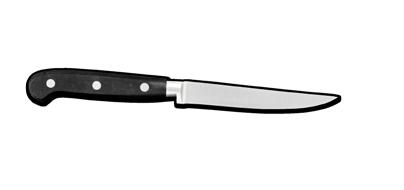 3 LINEA CHEF COLTELLERIA FORGIATA FORGED KNIVES Coltello prosciutto Ham slicer Couteau à jambon Aufschnittmesser Cuchillo jamónero cod. 3358.