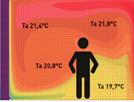 La potenza di emissione del termosifone per raggiungere la temperatura media dell aria pari a 18,4 è 57 W/m 2. COSA POSSO FARE?