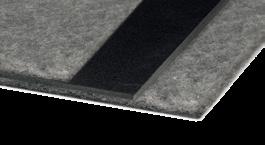 PRODOTTI ISOLGYPSUM SPECIAL Prodotto composto da una lastra di gesso rivestito (spessore 12,5 mm) accoppiata ad uno strato di polietilene reticolato fisicamente (spessore 10 mm).