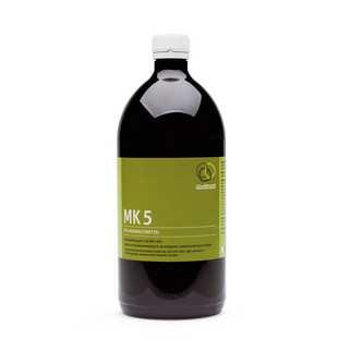 MK 5 Acqua, melassa di zucchero di canna, batteri dell acido lattico, batteri della fotosintesi, lieviti, aceto, alcool, aglio, peperoncino.