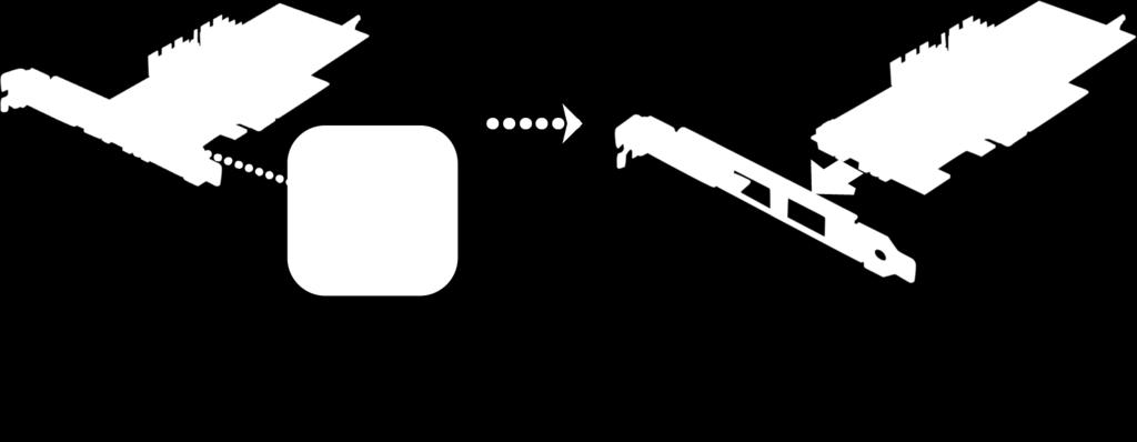 Aggiungere una scheda di interfaccia di rete alla RackStation RackStation contiene due slot di espansione PCI Express che consentono di installare due schede di interfaccia di rete 10G/E o