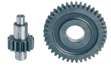 The wide range of ATHENA primary and secondary gears, allows, according to needs, to set the final desired speed-ratio.