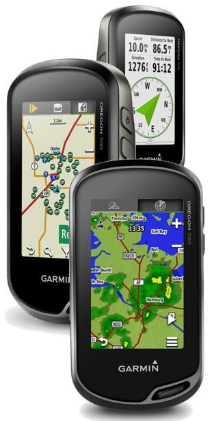 OUTDOOR GPS Serie Oregon Oregon 700: Ricevitore GPS High Sensitivity Hotfix abilitato WAAS e Glonass Display LCD colori TFT 3 touchscreen, doppio orientamento Robusto - impermeabile IPX7 Collegamento