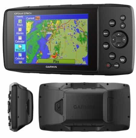 OUTDOOR GPS GPSMAP 276CX Ricevitore GPS + GLONASS High Sensitivity; connettore MCX per antenna esterna (non inclusa) Pulsantiera laterale di controllo Display LCD colori TFT 5 definizione 800 x 480