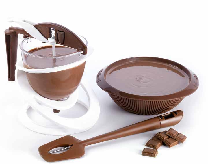 KIT CHOC COLATA Choc Colata è il kit di utensili indispensabili per la lavorazione del cioccolato.