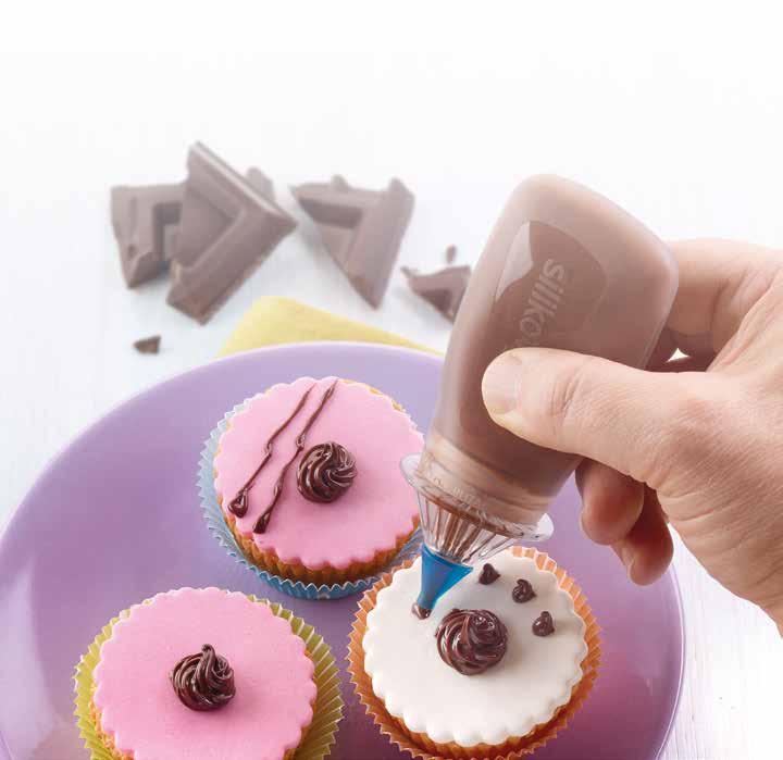 DECORATIVE PEN Penna decorativa, pratica per decorare dolci con cioccolato fuso, crema e preparazioni liquide.