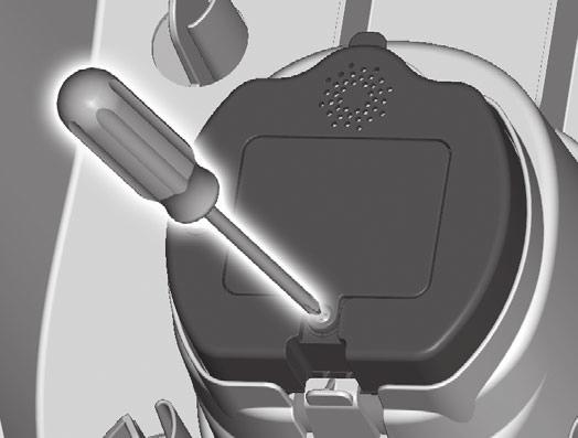 Come inserire le pile 1,5V x 3 AA (LR6) Norme di sicurezza per le pile In casi eccezionali le pile potrebbero presentare perdite di liquido che potrebbero causare ustioni da sostanze chimiche o