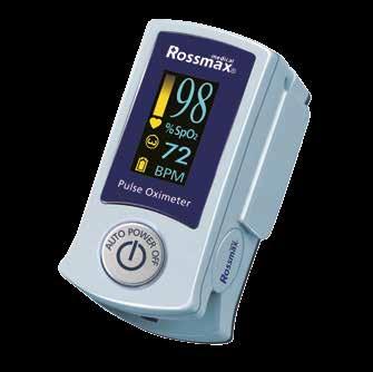 SB-200 Pulsossimetro portatile da dito con indicazione dell età vascolare Strumento portatile per la rilevazione della quantità di ossigeno legata all emoglobina nel sangue, della frequenza cardiaca