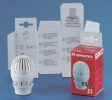 ISO 9001 La testa termostatica R470 è caratterizzata da imballaggio individuale realizzato in modo che possa essere appeso agli espositori.