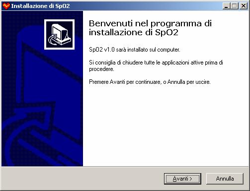 Installazione software di gestione dati Inserire