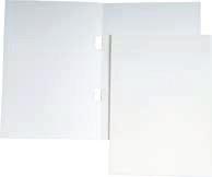 Il dorso di 2 cm e la carta ricca di cellulosa permettono di inserire molti fogli 4 all interno. ormato 2,5x25,5 cm.