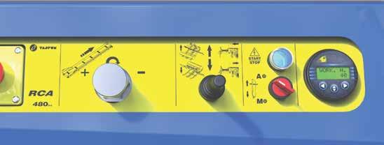 RCA 480 JOY PLUS Inoltre il modello RCA 480 JOY PLUS è dotato di un sistema di controllo (TT Control) per la