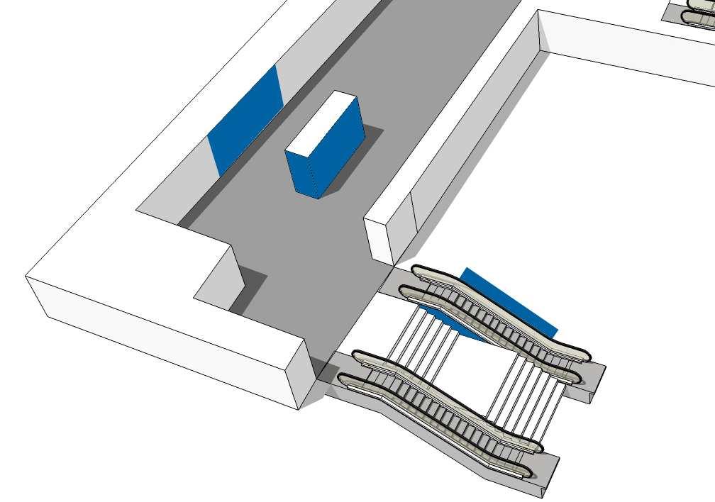 Station Domination Termini PACK 2 INTERMEDIO Decorazione fianchi scala e